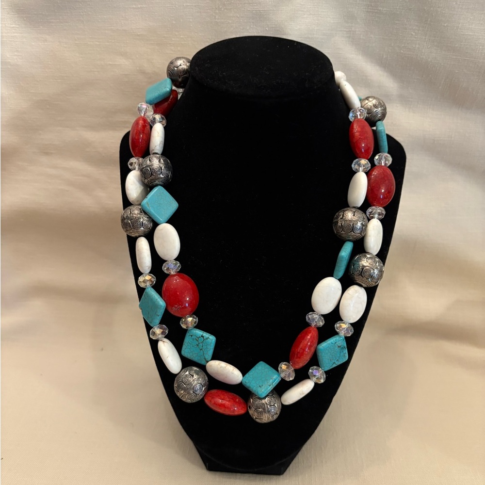 Multicolor Beaded Necklace